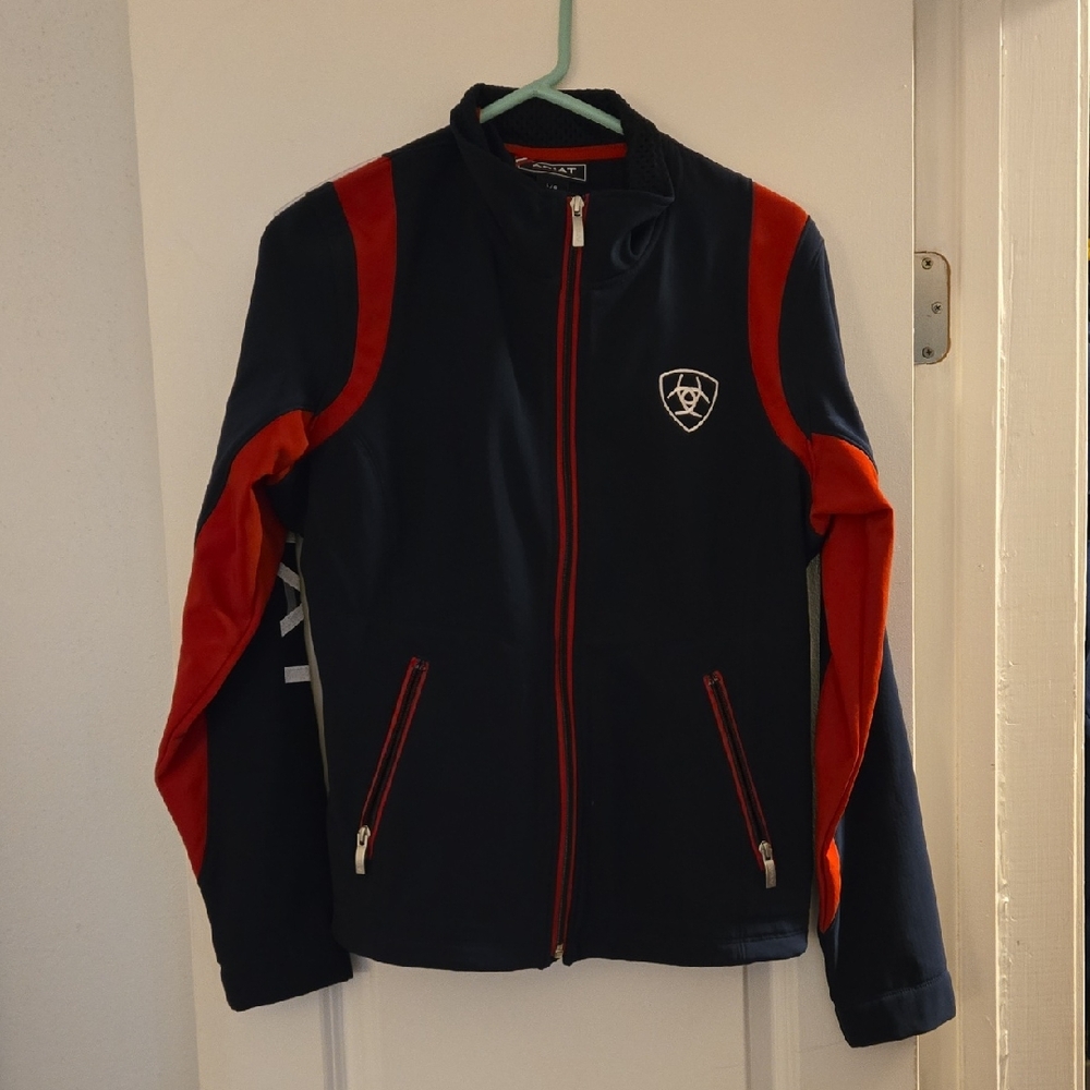 Ariat Dark Blue and Bright Red Jacket